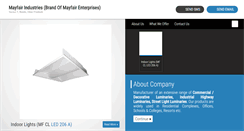 Desktop Screenshot of mayfair.net.in